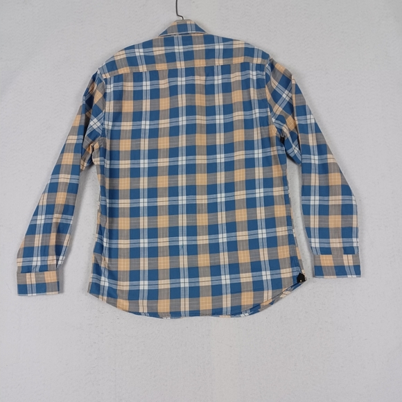 Rare Rabbit Long Sleeve Plaid multicolor Shirt Sz L - Picture 4 of 9